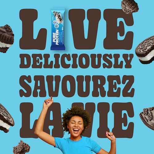 Pure Protein Bars - Delicious, Nutritious Protein Snack - Flavour Name : Cookies And Cream - Image 9
