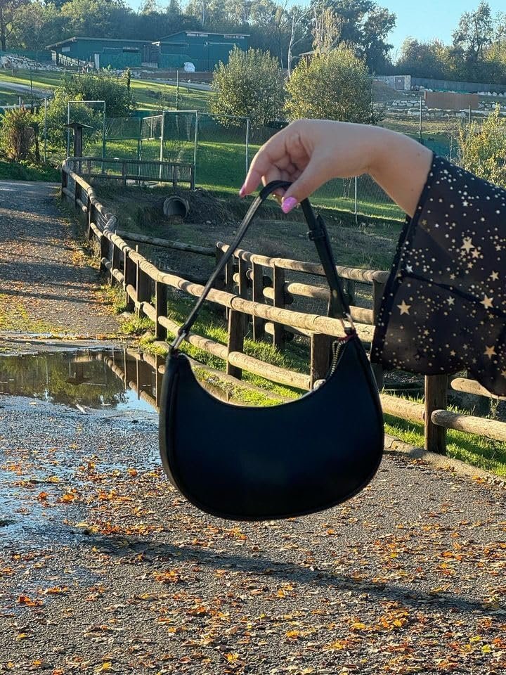 Barabum Retro Classic Clutch Shoulder Tote HandBag with Zipper Closure for Women, - Colour Name : 6-a - Image 3