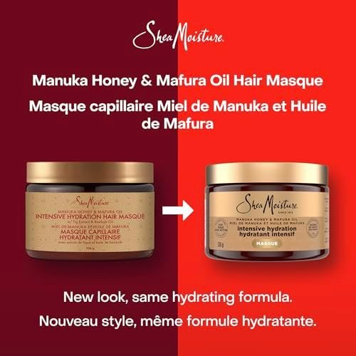 SheaMoisture Intensive Hydration Masque Manuka Honey & Mafura Oil, 326g - Image 4