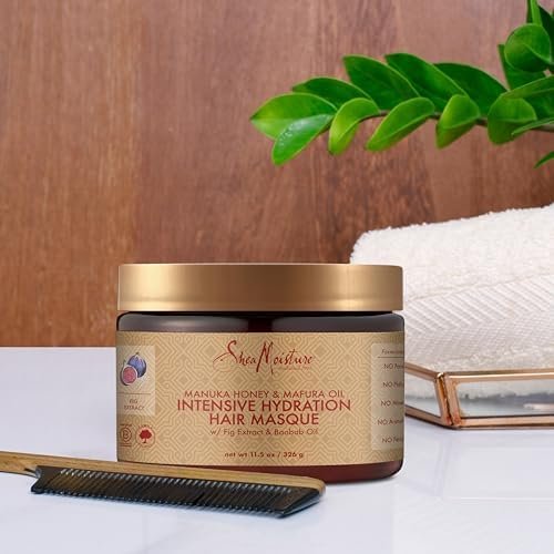 SheaMoisture Intensive Hydration Masque Manuka Honey & Mafura Oil, 326g - Image 5