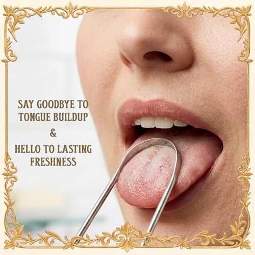 MasterMedi Tongue Scraper with Case (Single Pack (with Travel Case) - Size : Small - Image 9
