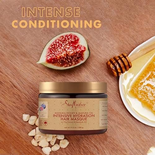 SheaMoisture Intensive Hydration Masque Manuka Honey & Mafura Oil, 326g - Image 7
