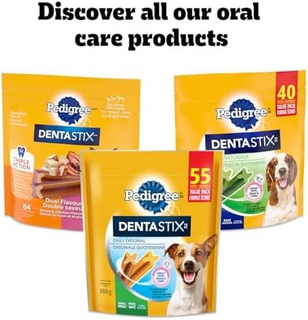 PEDIGREE DENTASTIX Medium Dog Dental Treats Original, 40 Sticks 972g | Helps reduce plaque :Pet Supplies - Image 10