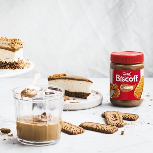 Lotus Biscoff Caramelized Cookie Sweet Smooth Spread | Vegan | 400g | Nut free, no added colours or flavours, perfect on toast, pancakes, waffles and desserts - Flavour Name : Creamy - Size : 400 g (Pack of 1) - Image 5