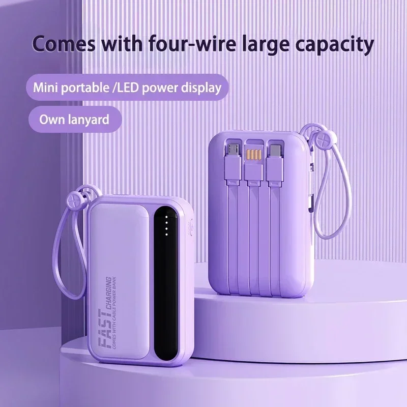 VIVO 50000mAh 120W Power Bank with Built-in Cables - Image 6
