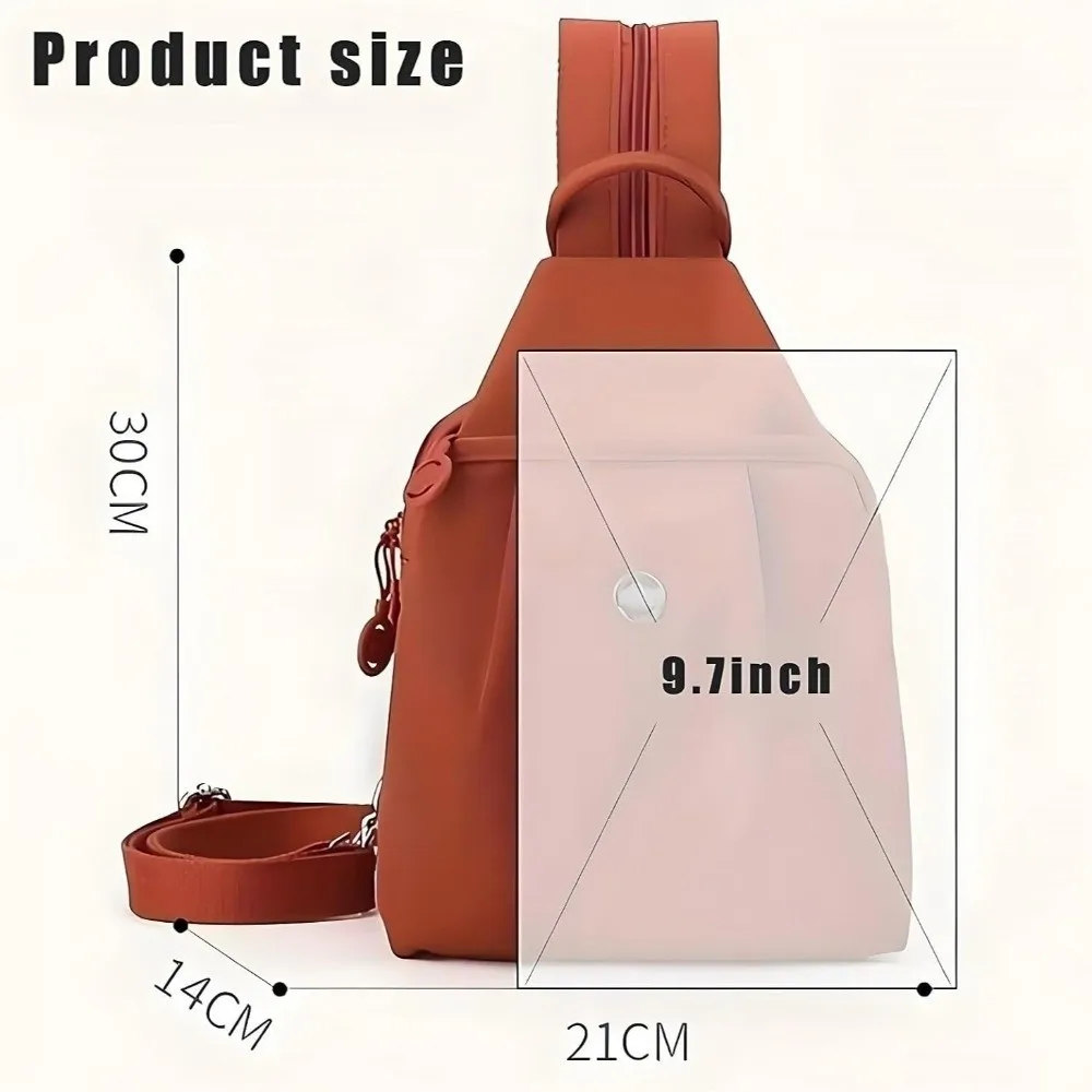 Fashion Oxford Fabric Backpack Large Capacity Waterproof Travel Bag Multi Layer Multi-purpose Chest Bags Outdoor Hiking - Image 6