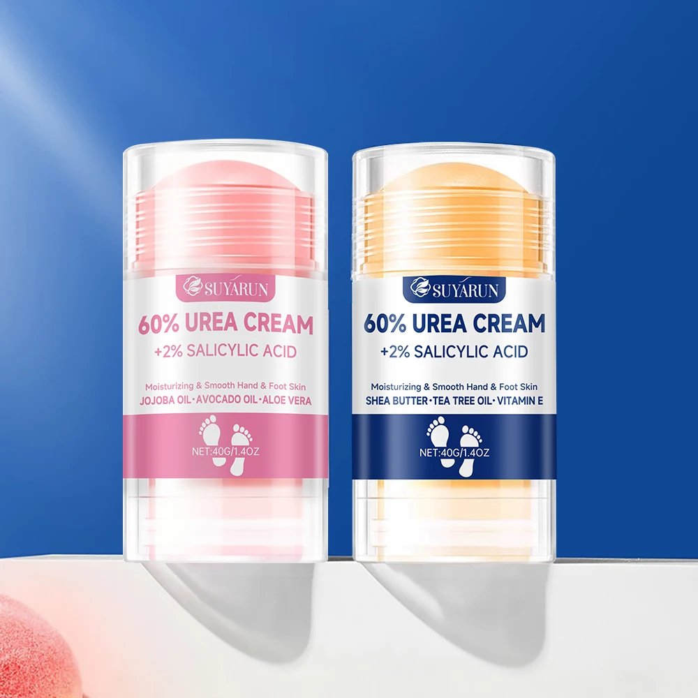 SUYARUN 60% Urea Foot Cream Stick - Moisturizing & Exfoliating, Cracked Heel Repair, Deep Hydration for Dry Feet, Long Protection - Image 5